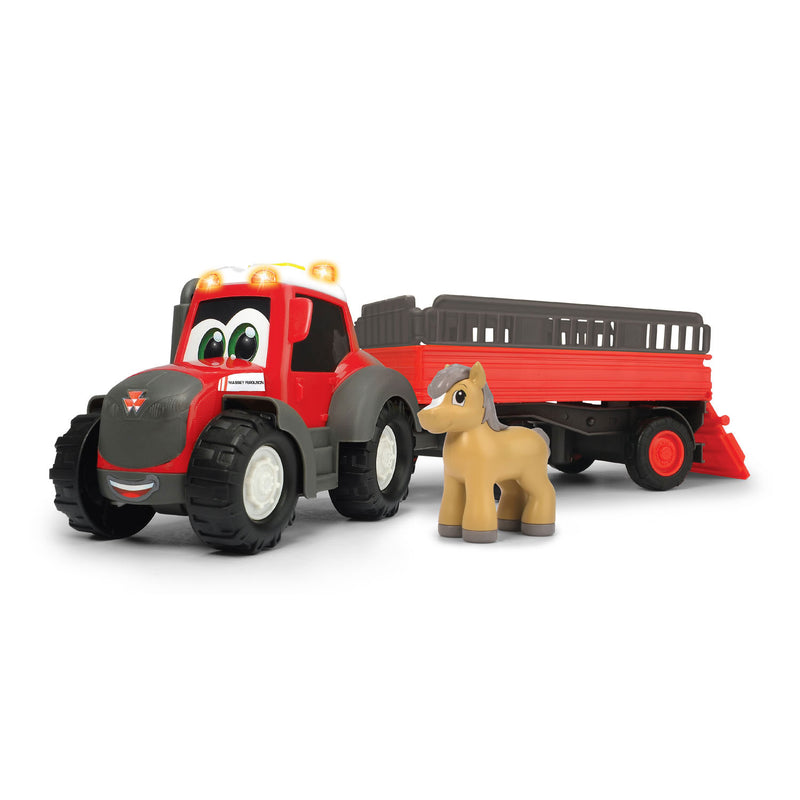 Load image into Gallery viewer, ABC Massey Ferguson met Trailer en Paard