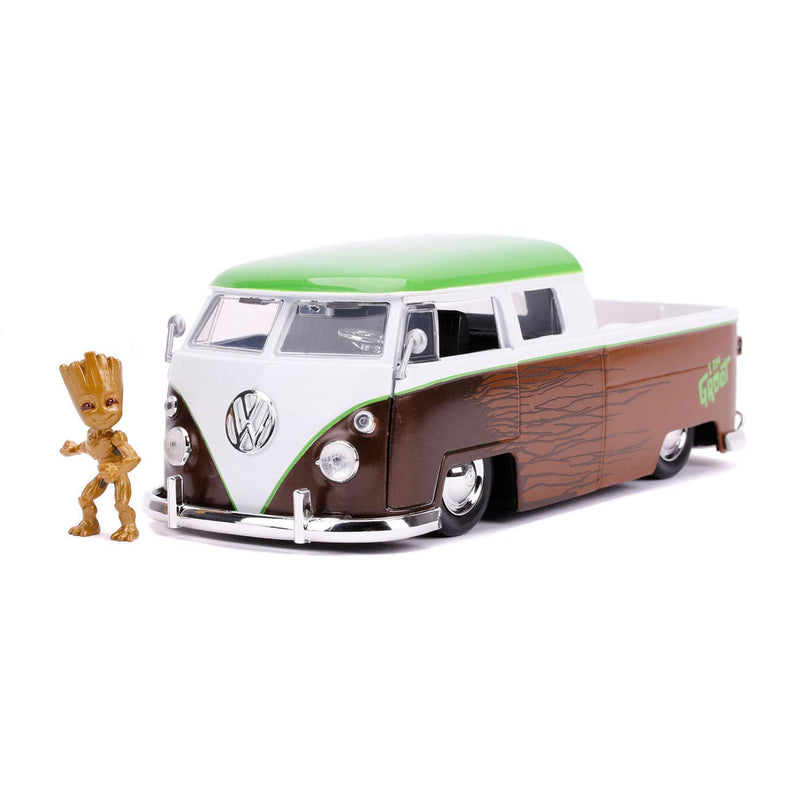 Load image into Gallery viewer, Jada toys jada marvel groot 1963 bus pickup 1:24