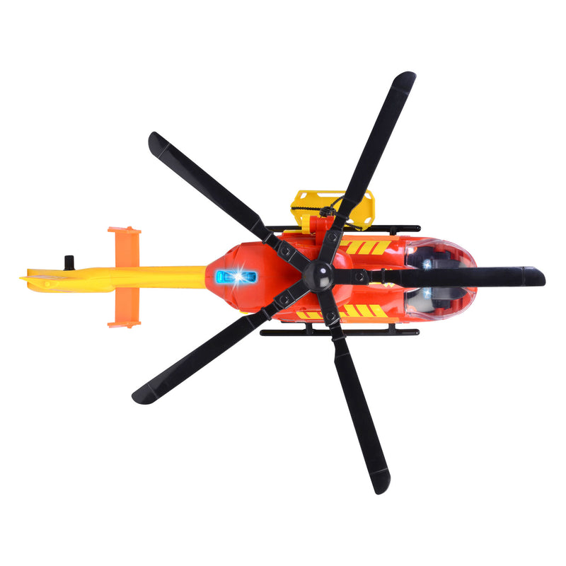 ギャラリービューアに画像をロードする, Dickie toys - ambulance helicopter - ziekenhuis helicopter - licht en geluid - draaiende propeller - vanaf 3 jaar