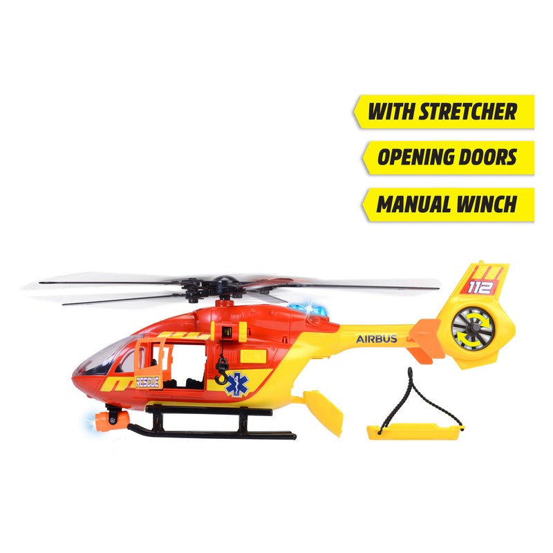 ギャラリービューアに画像をロードする, Dickie toys - ambulance helicopter - ziekenhuis helicopter - licht en geluid - draaiende propeller - vanaf 3 jaar