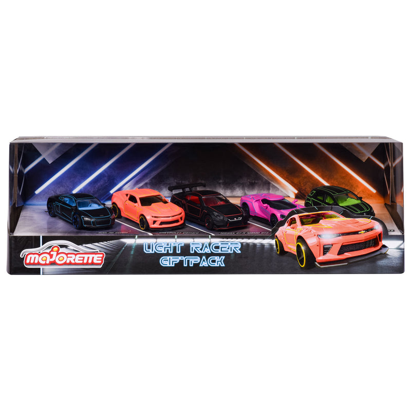 Load image into Gallery viewer, Majorette Light Racers Auto's Giftpack, 5st.