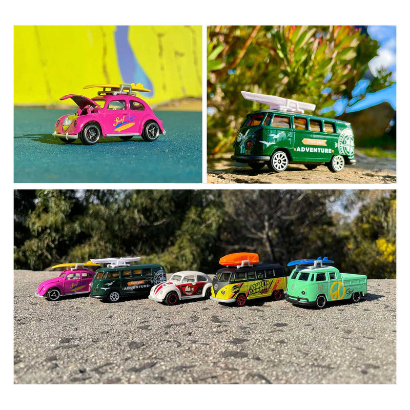 Load image into Gallery viewer, Majorette Volkswagen The Originals Speelauto's, 5st.