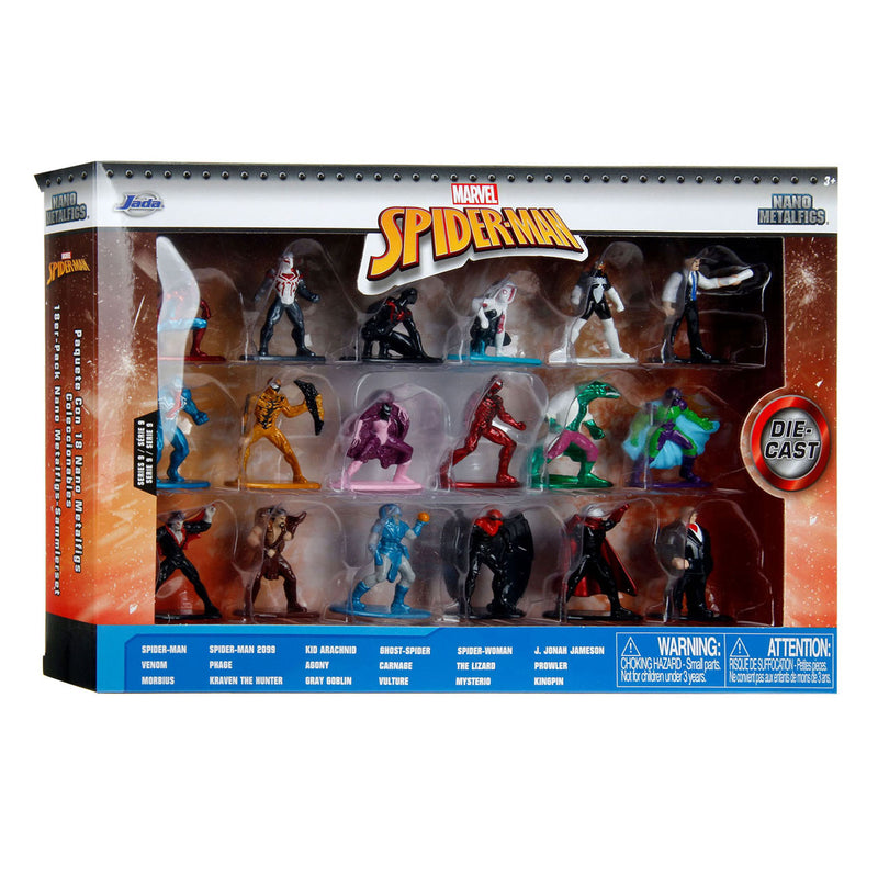 Load image into Gallery viewer, Jada toys jada die-cast marvel multi pack nano actiefiguren wave 9, 18st.