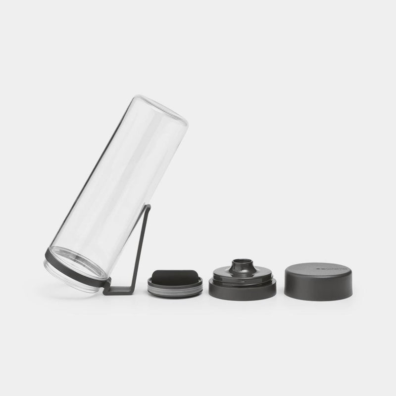 Load image into Gallery viewer, Brabantia waterfles 0,5l dark grey