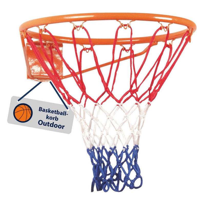 Laden Sie das Bild in Galerie -Viewer, Hudora basketbalring metaal met netje