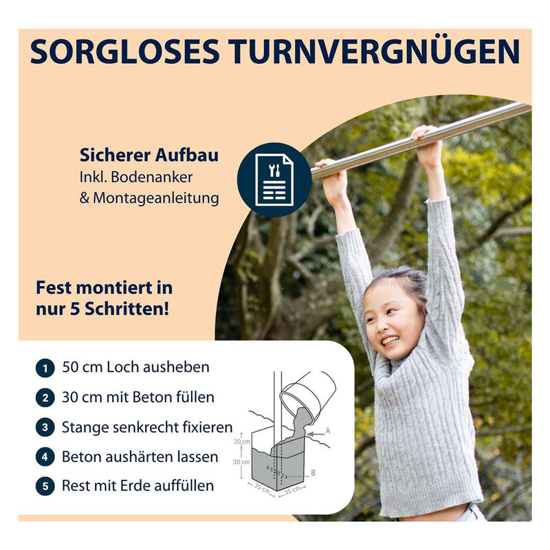 Load image into Gallery viewer, Hudora rekstok pro double