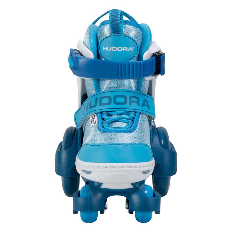 Load image into Gallery viewer, Hudora rolschaatsen my first quad blauw, maat 30-33