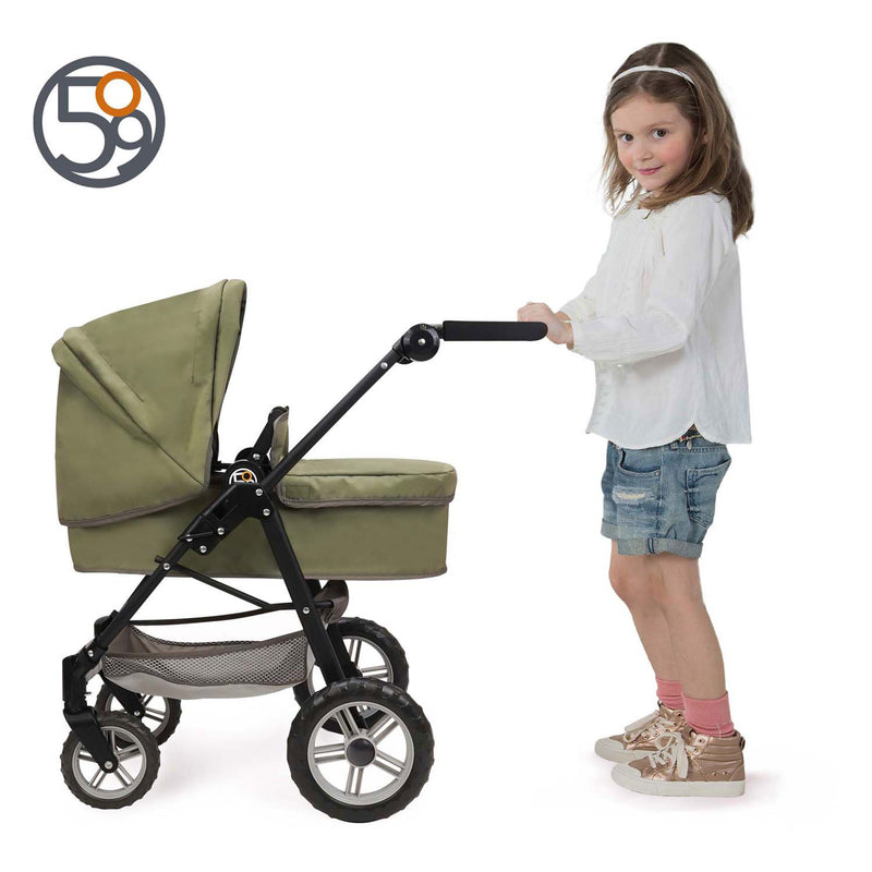 Cargue la imagen en el visor de la galería, 2-in-1 poppenwagen
