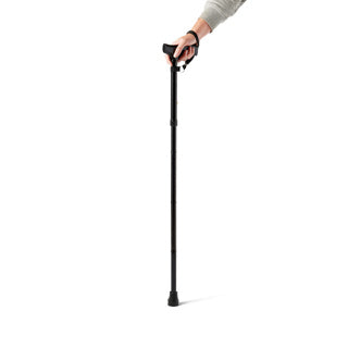 Load image into Gallery viewer, Vitility wandelstok opvouwbaar zwart