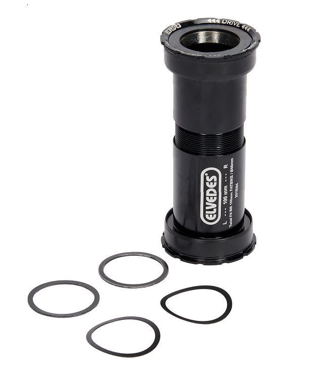 Afbeelding laden in galerijviewer, Trapas Elvedes Twist Fit voor Fatbike 100mm