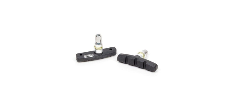 Load image into Gallery viewer, remblokken V-brake 60 mm zwart 25 stuks