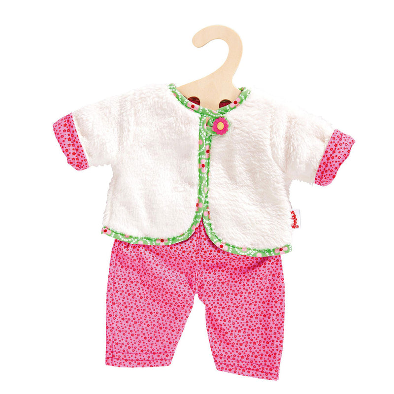 Load image into Gallery viewer, Heless poppen jas omkeerbaar met broek, 28-35 cm