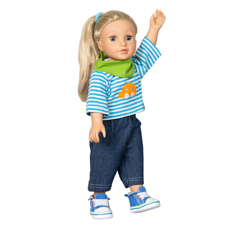 Afbeelding laden in galerijviewer, Heless poppenoutfit jongen, 35-45 cm