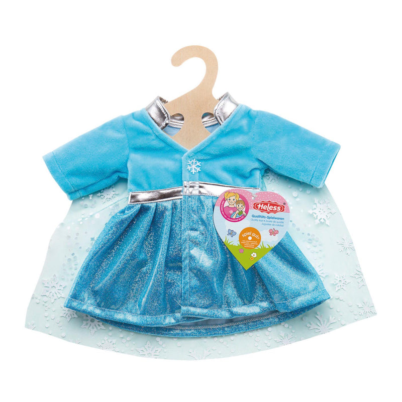Load image into Gallery viewer, Heless poppenjurk ijsprinses met cape, 28-35 cm