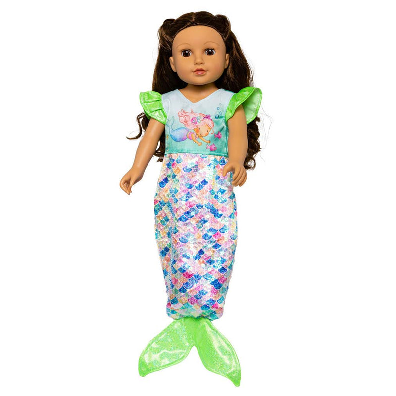 ギャラリービューアに画像をロードする, Nines d'onil poppen zeemeerminjurk yara, 28-35 cm