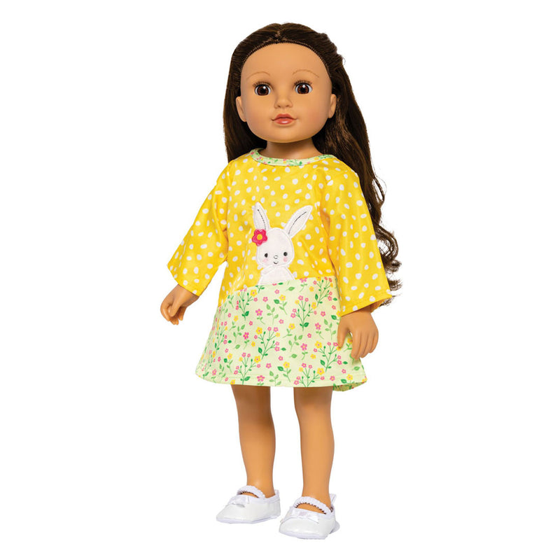 Load image into Gallery viewer, Heless poppen jurkje bunny lou, 28-35 cm