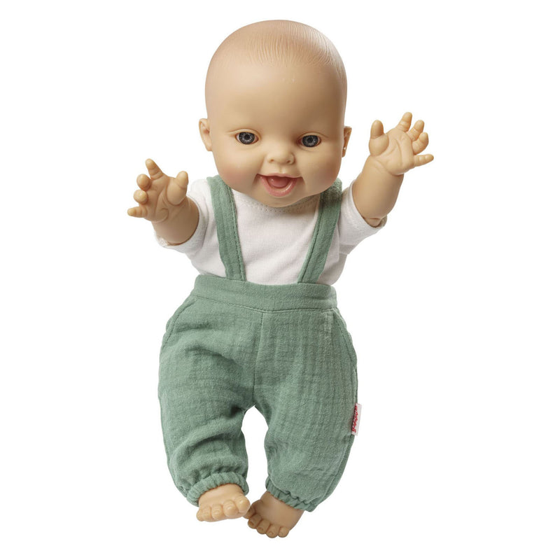 ギャラリービューアに画像をロードする, Heless poppen-tuinbroek groen, 28-35 cm (past bij paolo reina gordi-pop)