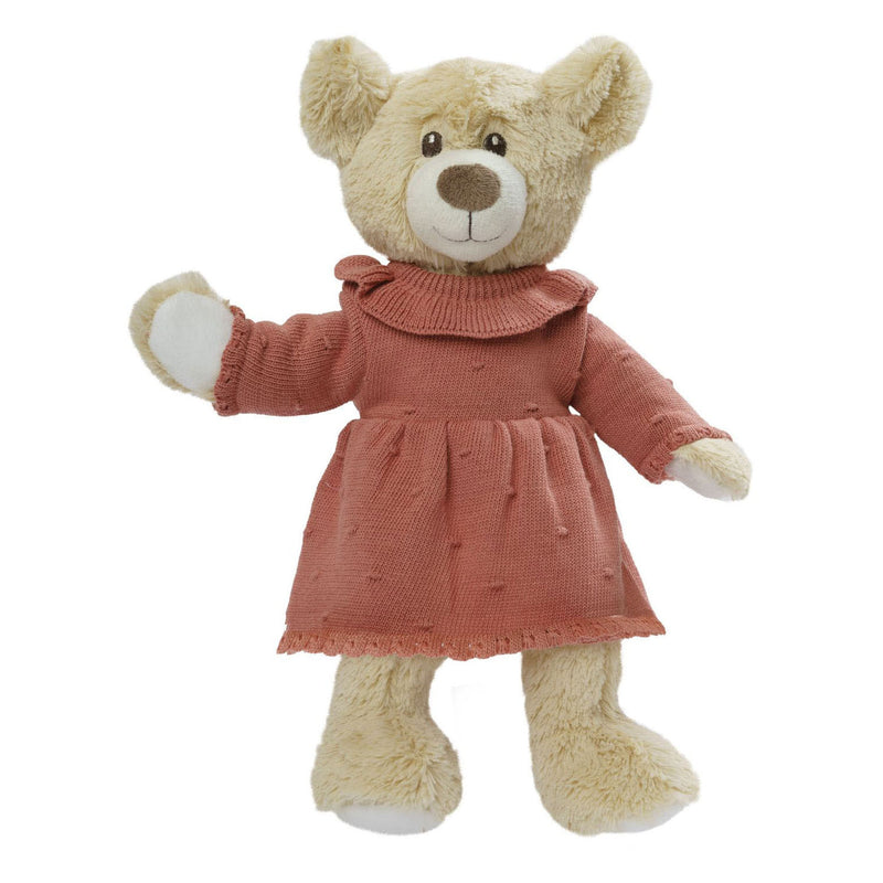 ギャラリービューアに画像をロードする, Heless poppen brei jurk perzik, 28-35 cm