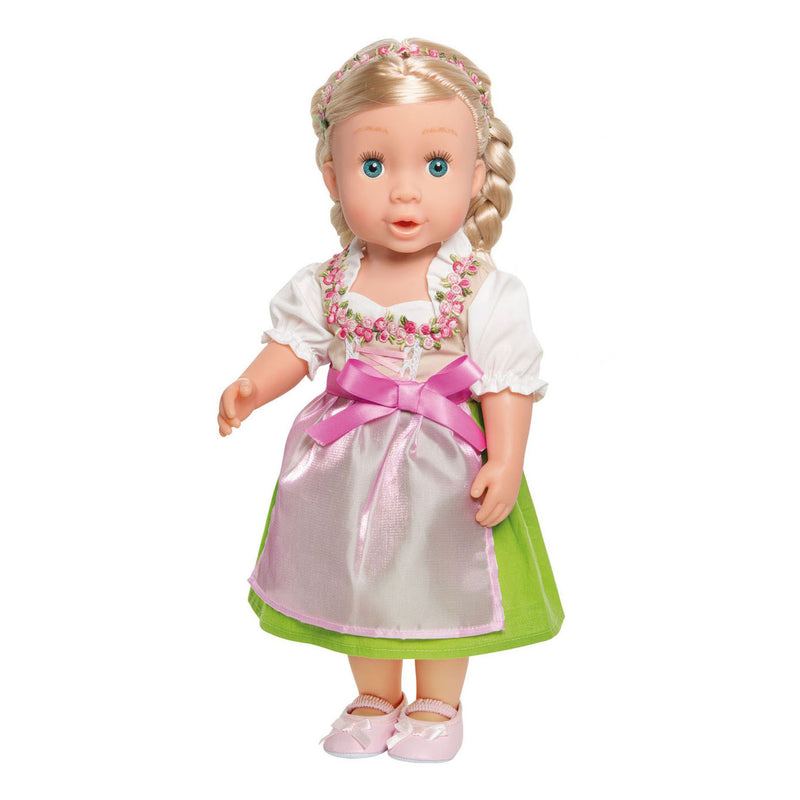 Afbeelding laden in galerijviewer, Heless poppenjurk heidi, 35-45 cm