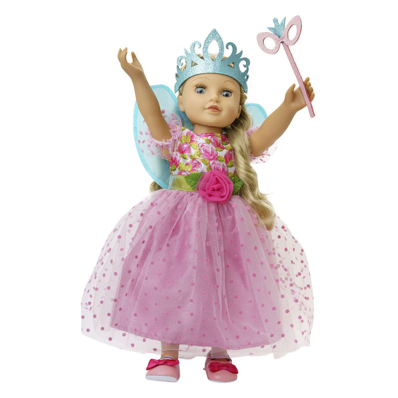 Chargez l'image dans la visionneuse de la galerie, Heless poppenjurk prinses lillifee roze, 35-45 cm