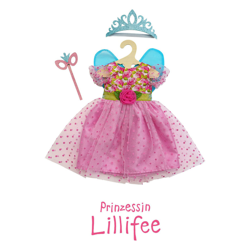Chargez l'image dans la visionneuse de la galerie, Heless poppenjurk prinses lillifee roze, 35-45 cm