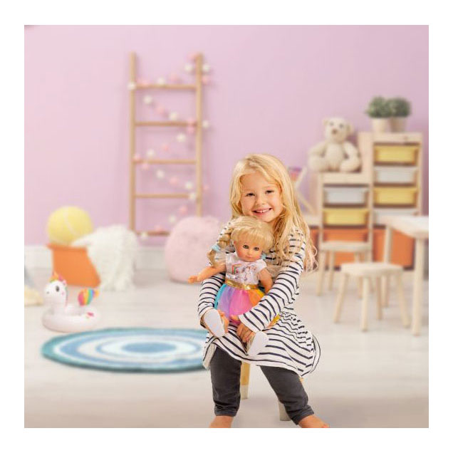 Load image into Gallery viewer, Heless poppen zwemring eenhoorn henri, 28-35 cm