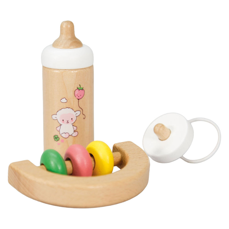 Load image into Gallery viewer, Heless houten poppenbabyset schaapje - 3dlg.