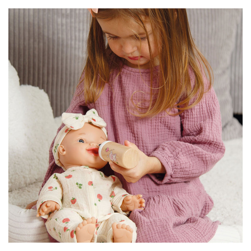 Load image into Gallery viewer, Heless houten poppenbabyset schaapje - 3dlg.
