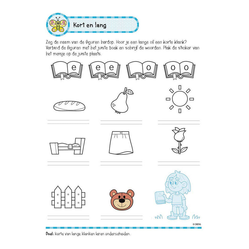 Load image into Gallery viewer, Deltas oefenboek met stickers- leuke schrijf