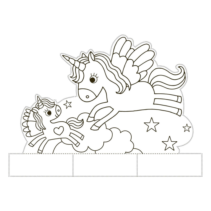 Load image into Gallery viewer, Deltas super prikblok i love eenhoorns