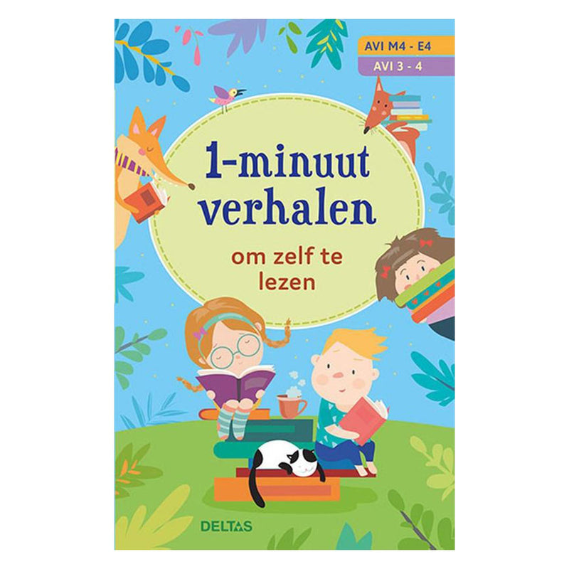 Load image into Gallery viewer, Deltas 1-minuut verhalen om zelf te lezen (avi-m4)