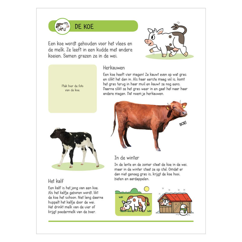 Load image into Gallery viewer, Stickerboek - Dieren op de boerderij