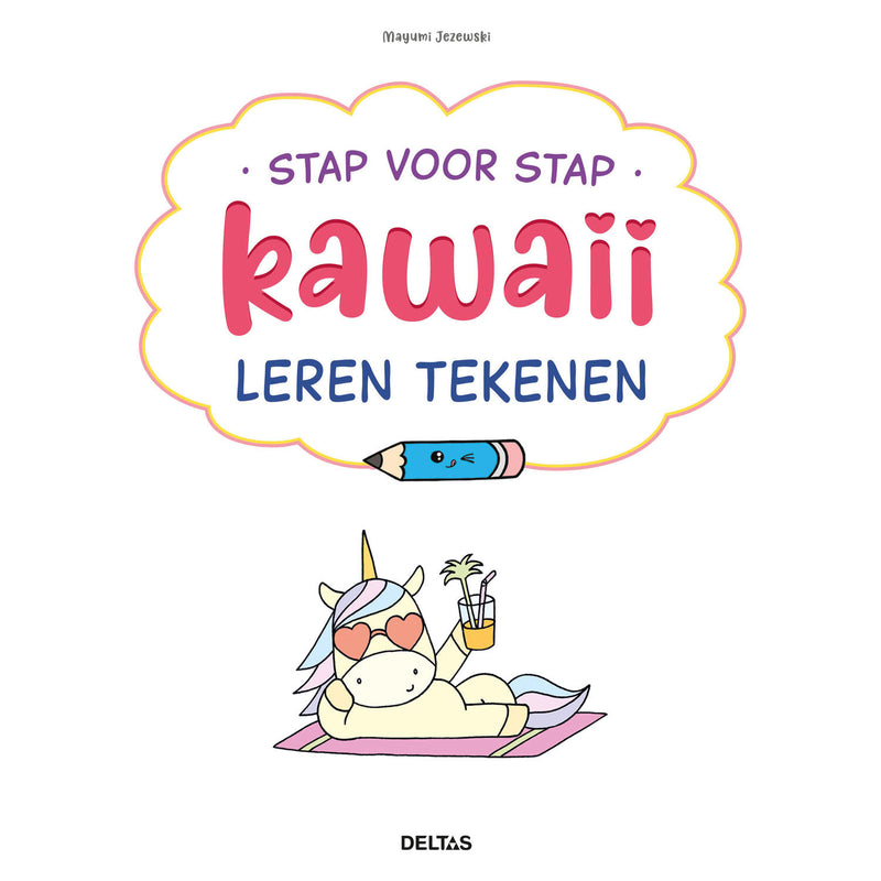 Load image into Gallery viewer, Deltas stap voor stap kawaii leren tekenen