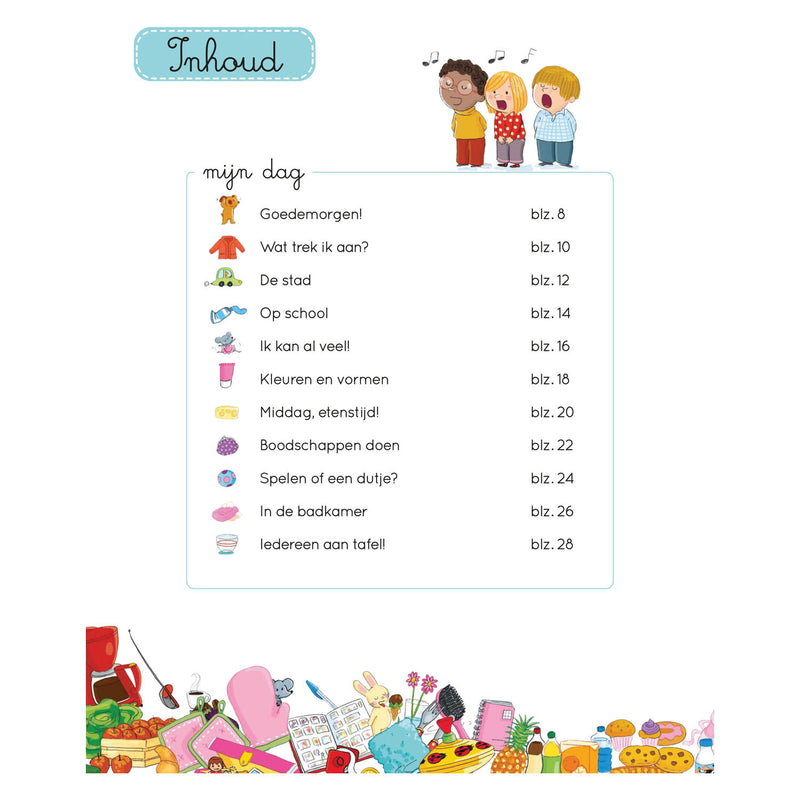 Load image into Gallery viewer, Deltas mijn eerste 1000 woorden kijkwoordenboek