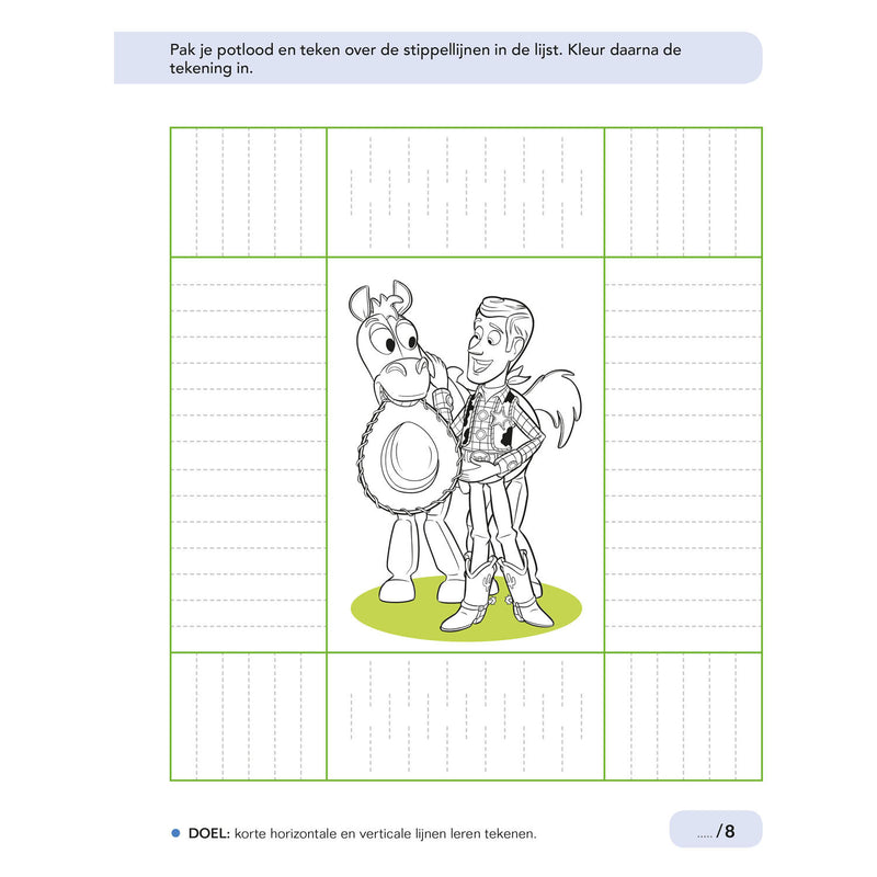 Load image into Gallery viewer, Deltas disney ik leer met schrijven, lezen en rekenen (5-6 j.)