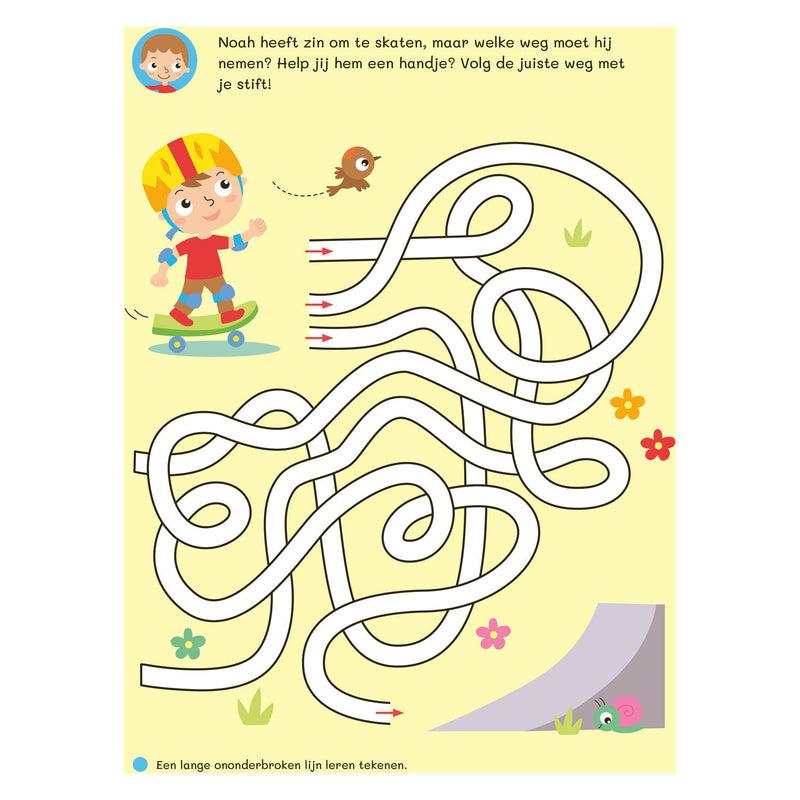 Load image into Gallery viewer, Deltas oefenboek afwasbaar papier leuke schrijfspelletjes (5-6 j.)