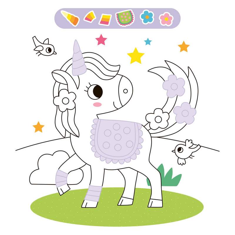 Load image into Gallery viewer, Deltas unicorn sticker parade