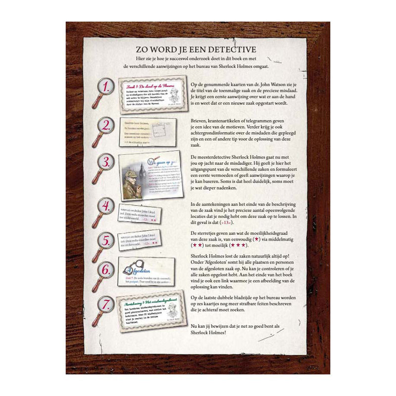 Afbeelding laden in galerijviewer, Deltas sherlock holmes zoek- en puzzelboek