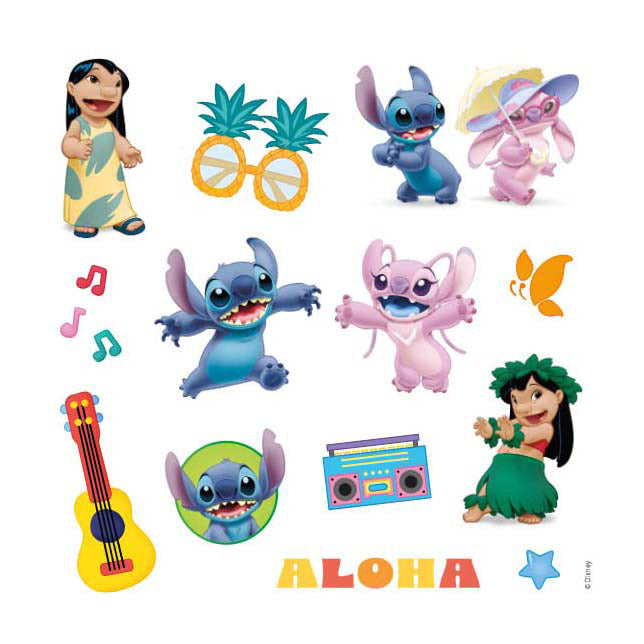 ギャラリービューアに画像をロードする, Deltas disney tattoo fun stitch