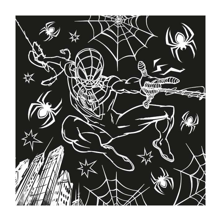 ギャラリービューアに画像をロードする, Deltas marvel spider-man kraskaarten
