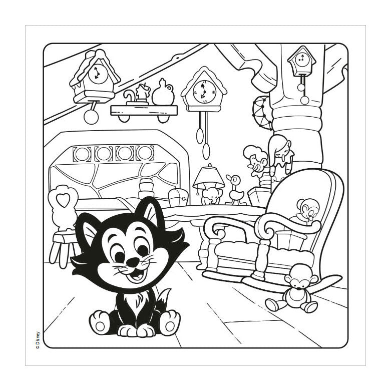 ギャラリービューアに画像をロードする, Deltas disney cute cozy color kleurboek classic