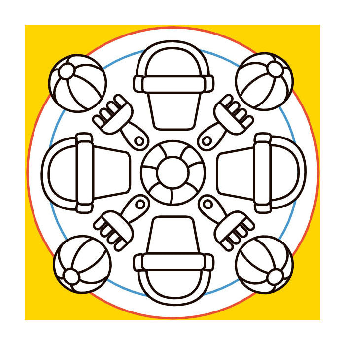 Afbeelding laden in galerijviewer, Deltas happy mandala color kleurboek