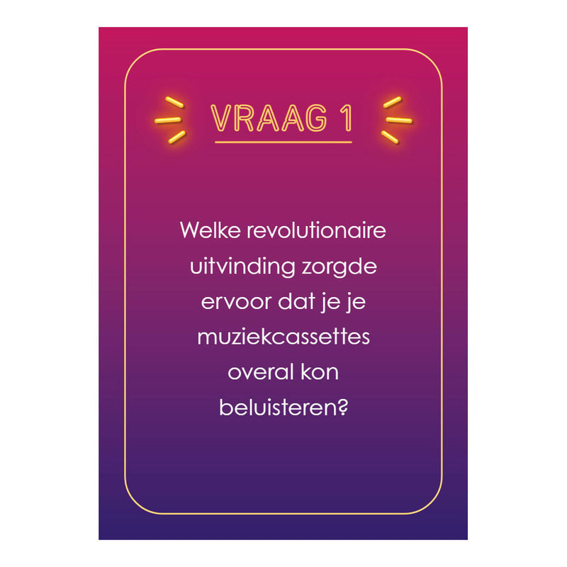 Afbeelding laden in galerijviewer, Deltas hoera 50 jaar! quiz