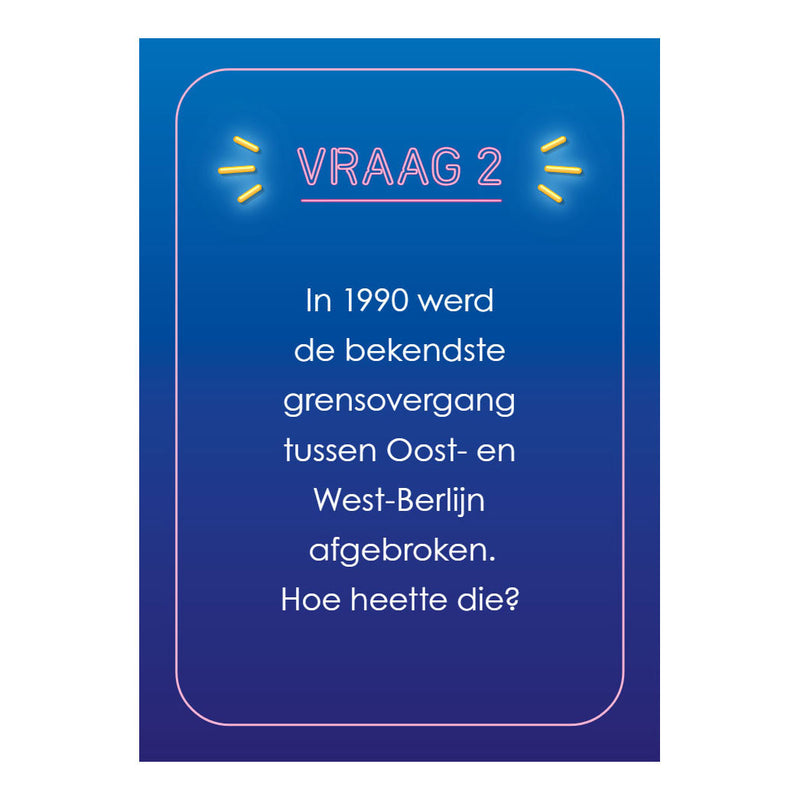 Afbeelding laden in galerijviewer, Deltas hoera 50 jaar! quiz