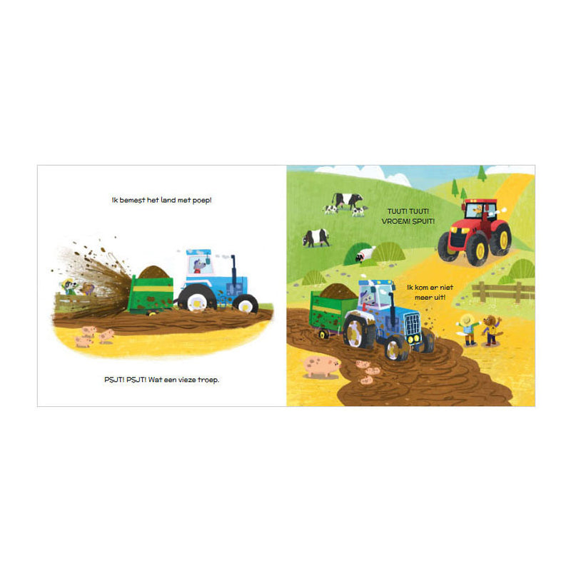 Chargez l'image dans la visionneuse de la galerie, Deltas vroem vroem - aan het werk! een boek vol stoere tractors