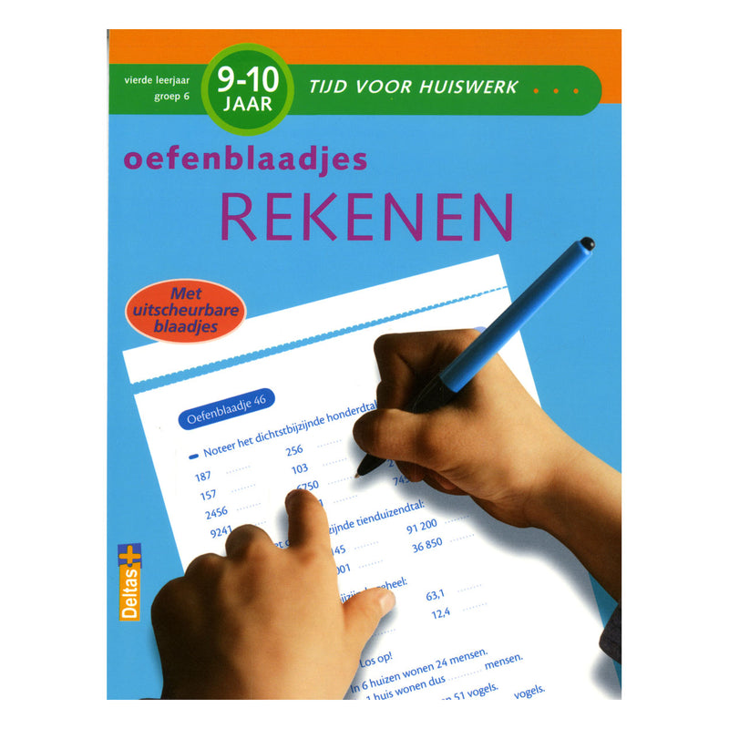 Load image into Gallery viewer, Deltas oefenblaadjes rekenen (9-10 j)