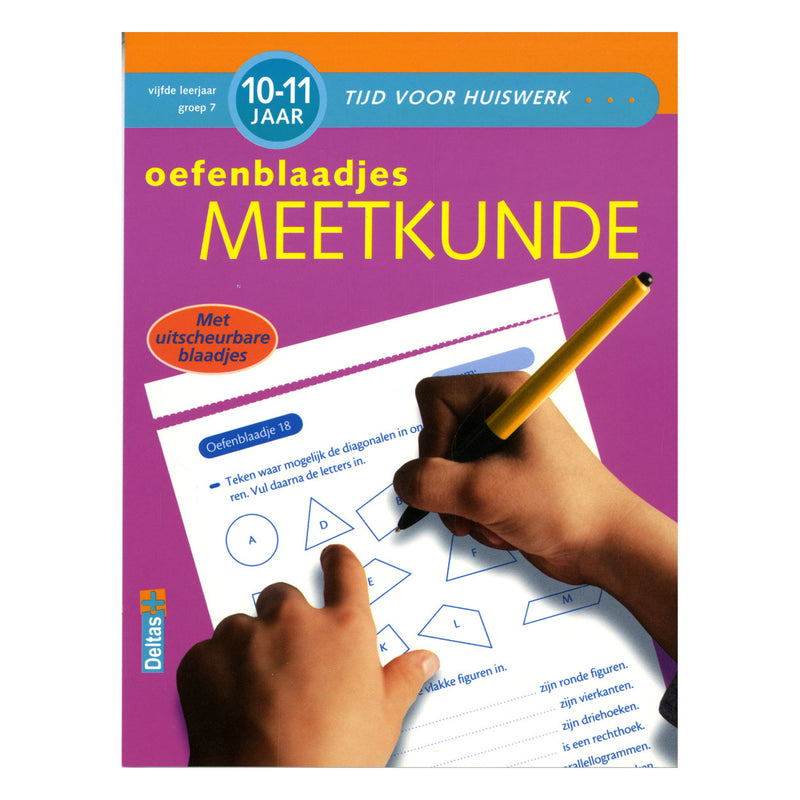 Load image into Gallery viewer, Deltas oefenblaadjes meetkunde (10-11j)