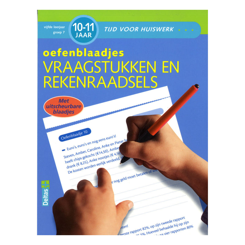 Load image into Gallery viewer, Deltas oefenblaadjes vraagstukken (10-11j)