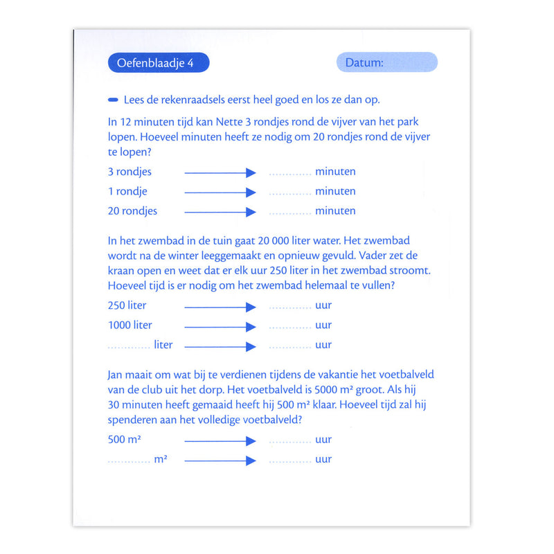 Load image into Gallery viewer, Deltas oefenblaadjes vraagstukken en rekenraadsels