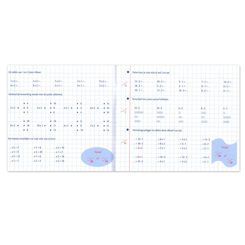 Load image into Gallery viewer, Mijn oefenschrift de Tafels 7-8 jaar
